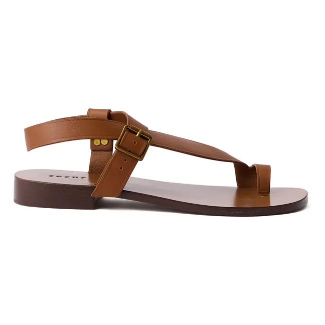 Sandalen Delhi Leder | Natur