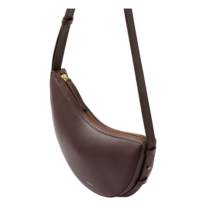 Mini bolso de piel Wino | Chocolate- Imagen del producto n°4