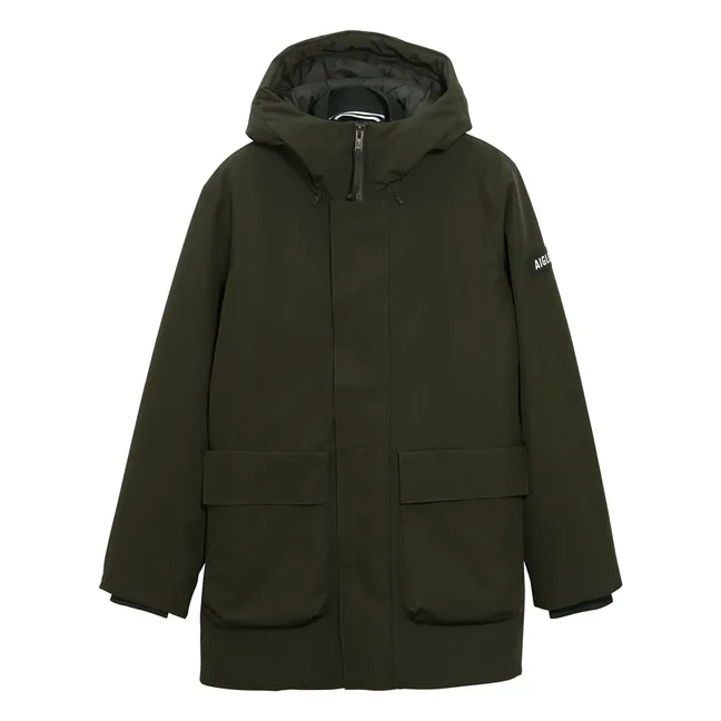 Parka Lang Gore-Tex Recycelte Fasern | Dunkelkaki