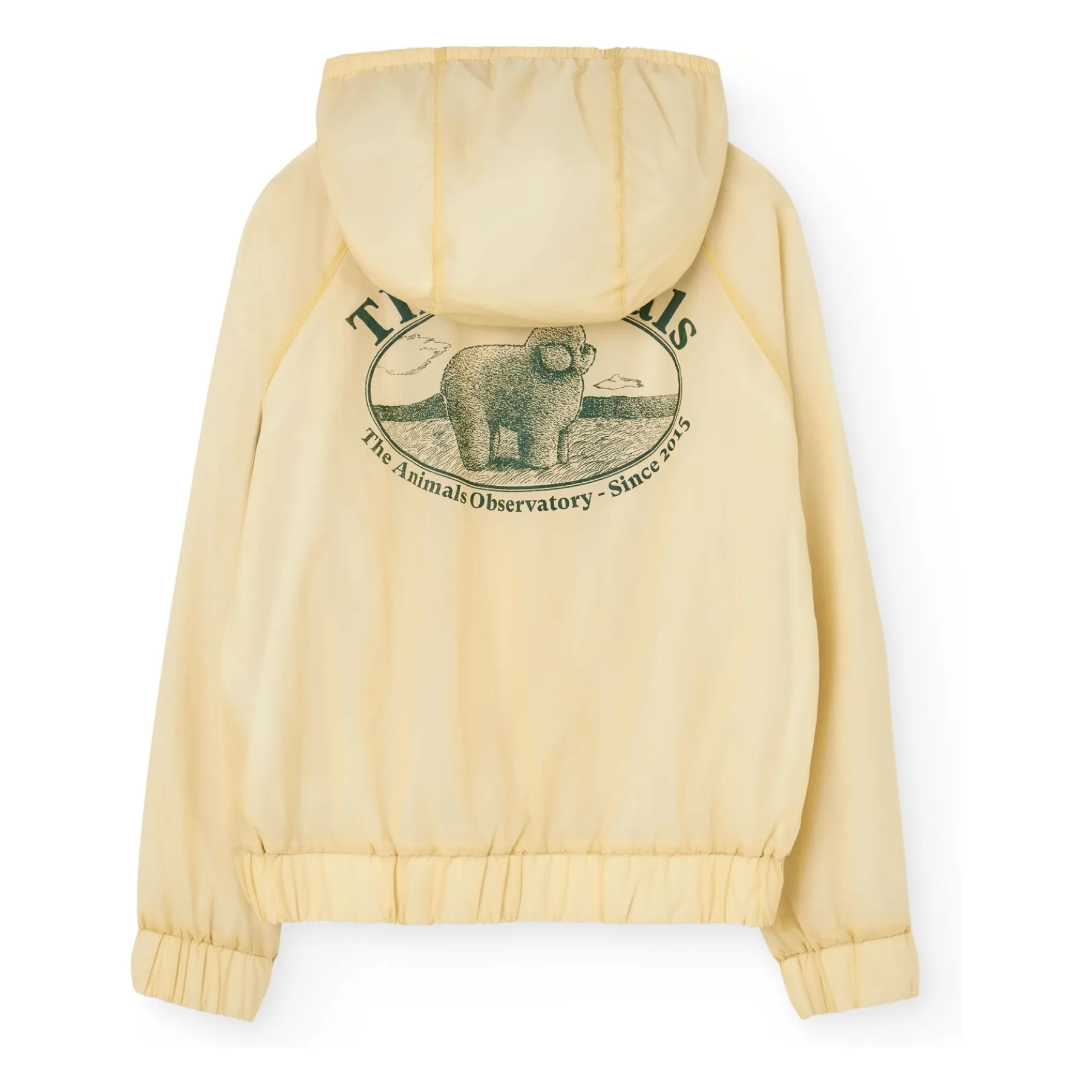 Coupe-vent Fox | Jaune pâle- Image produit n°3