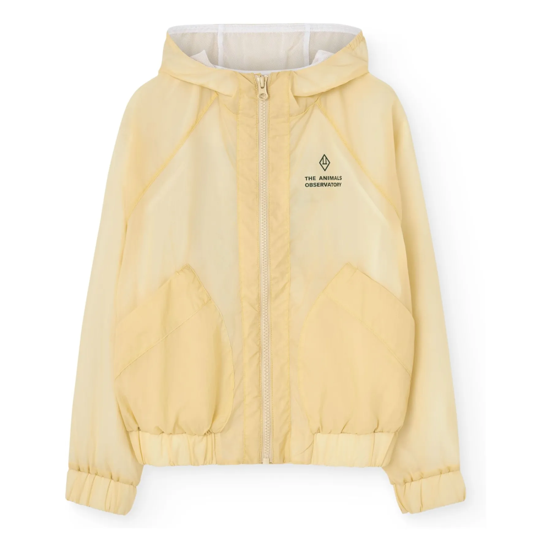 Coupe-vent Fox | Jaune pâle- Image produit n°0