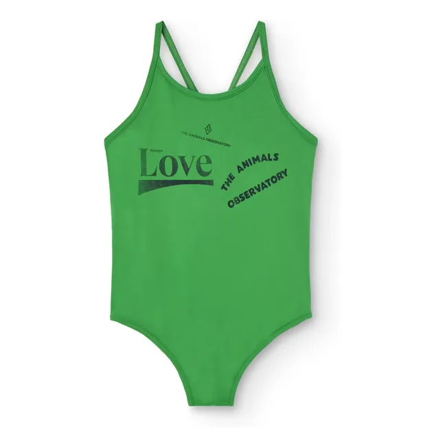 Maillot de Bain Love | Vert