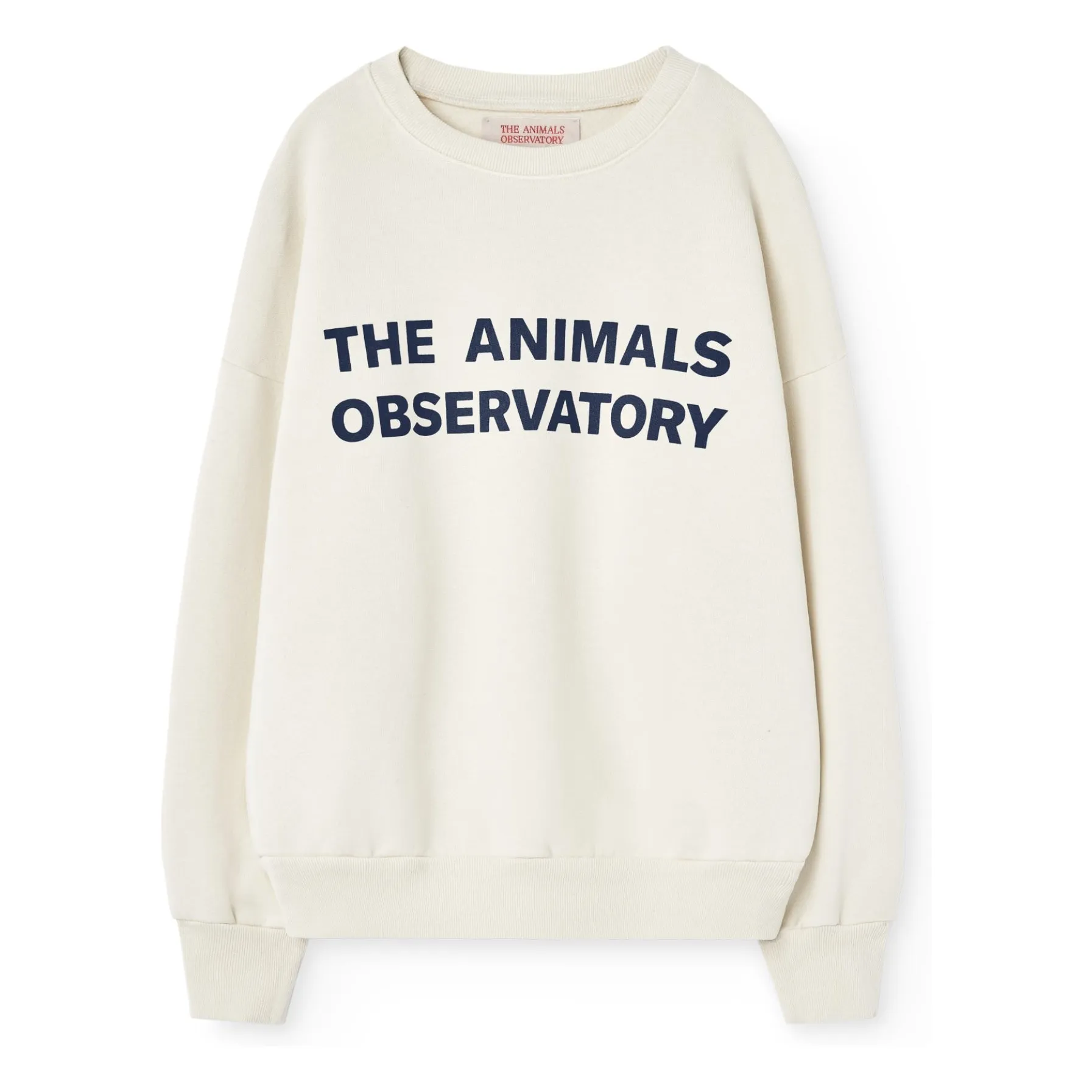 The Animals Observatory Ecru Leo Sweatshirt