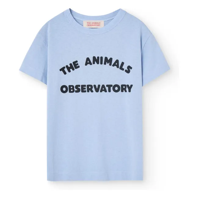 Rooster Logo T-shirt | Light Blue