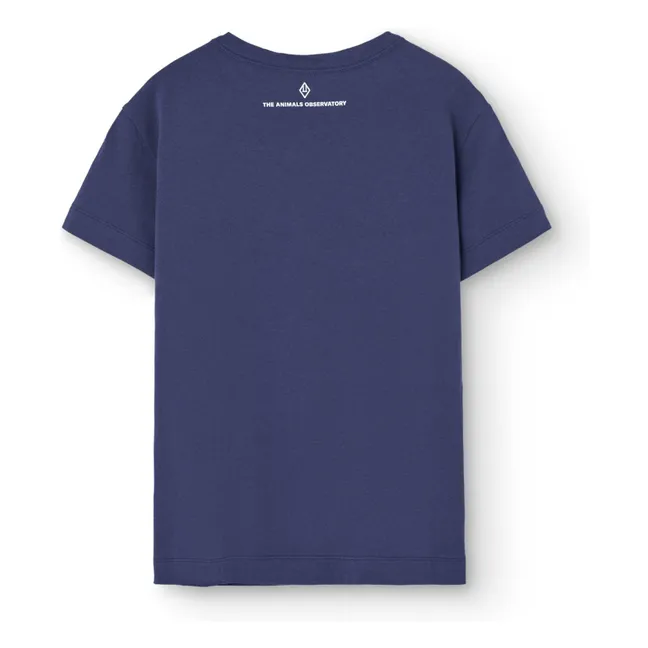 Rooster Lion T-shirt | Navy blue