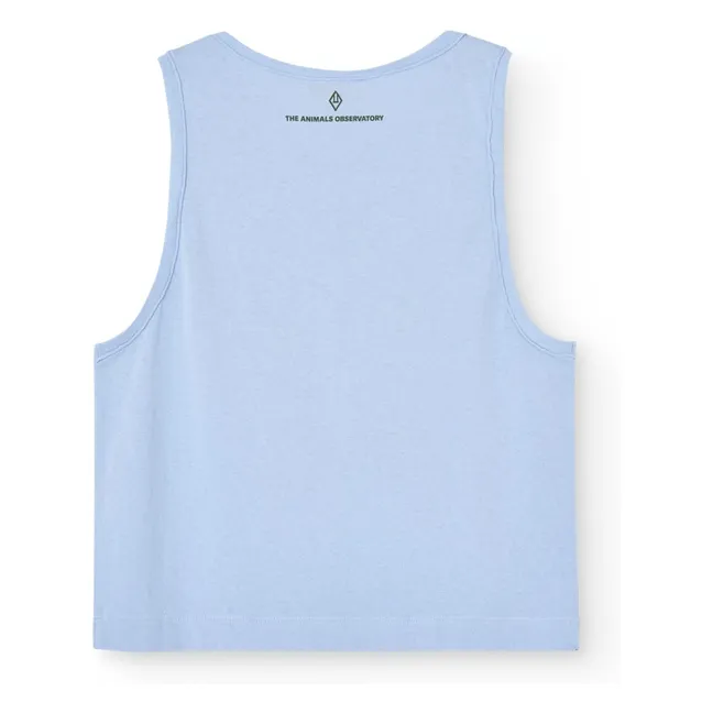 Canotta Frog Palm | Azzurro