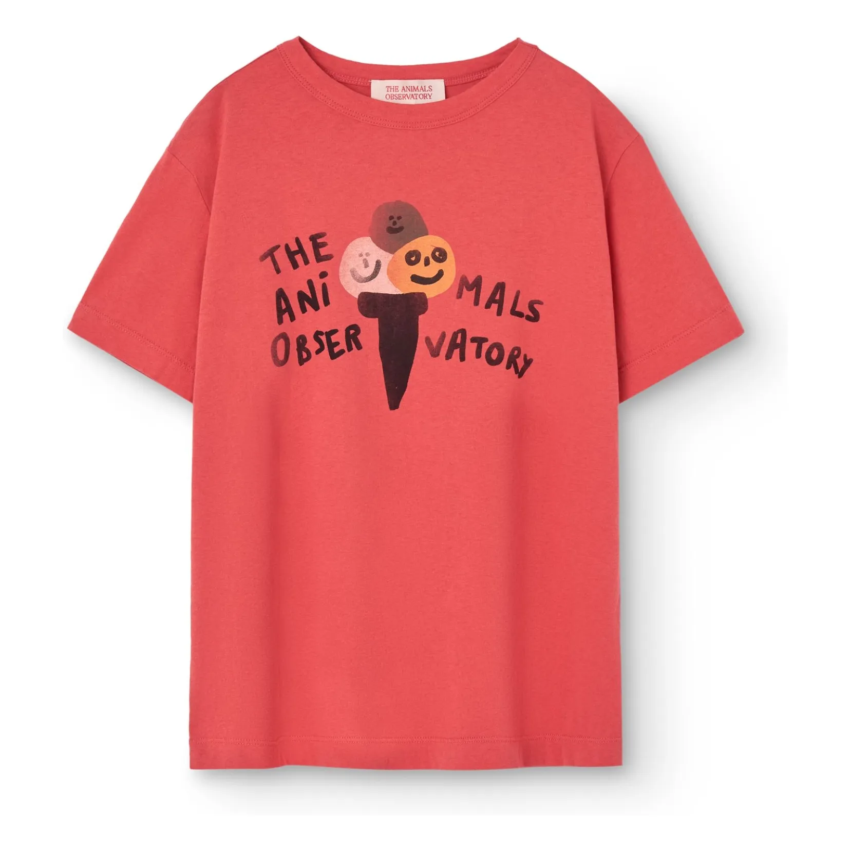 T-shirt Big Rooster Glace | Rouge- Image produit n°0