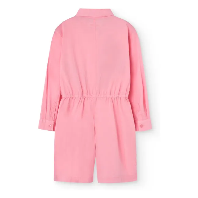 Squirrel Playsuit | Pink