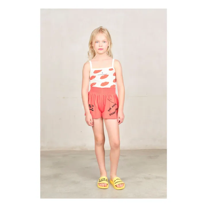 Short Ostrich | Rouge- Image produit n°1
