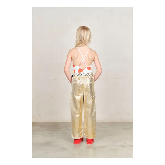 Pantalones brillantes Condor | Gold