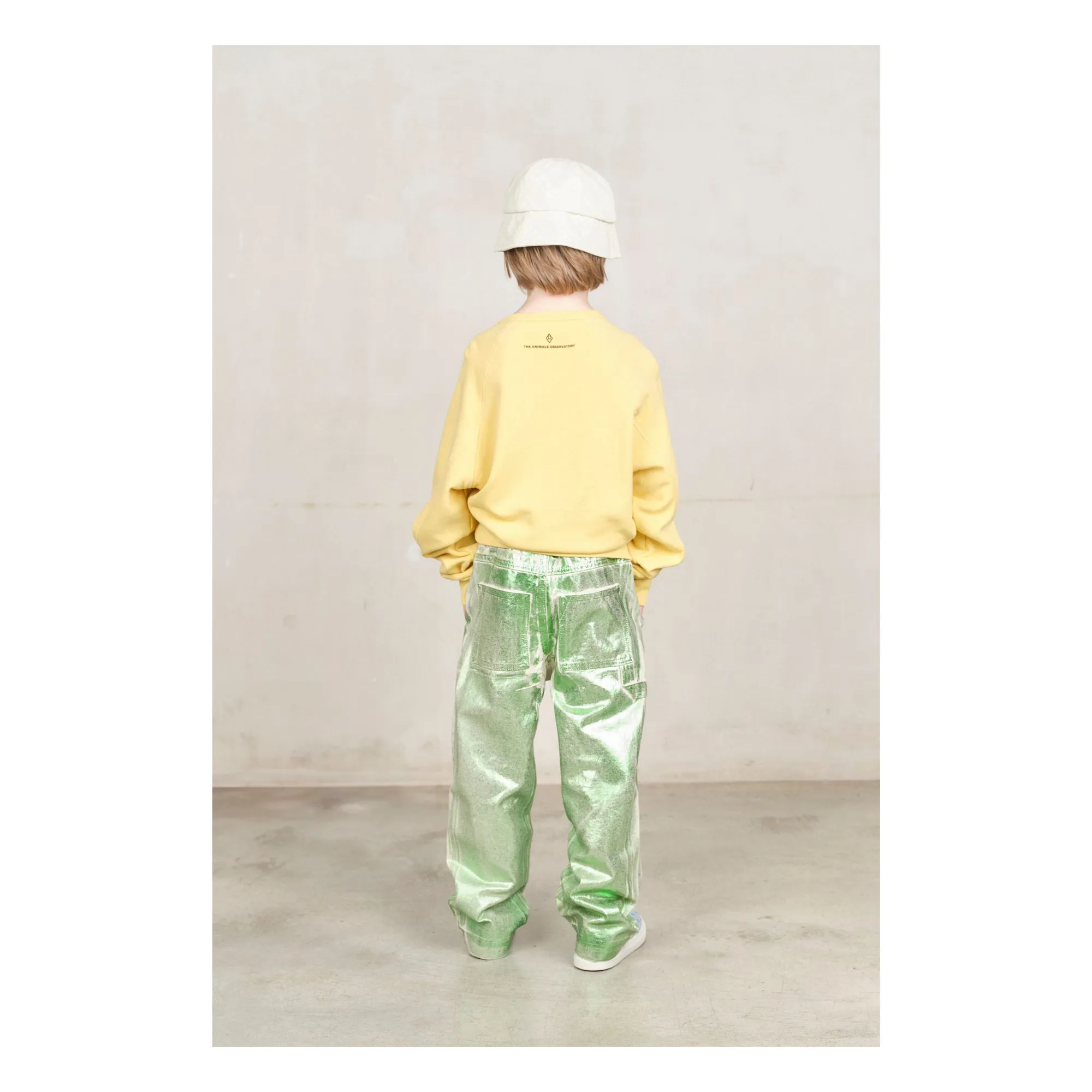 Sweat Shark Lion | Jaune- Image produit n°2