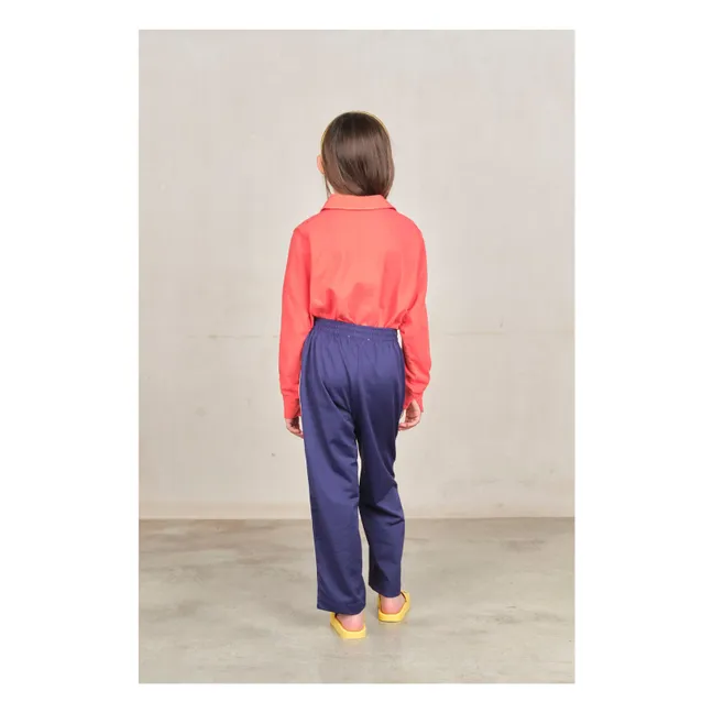 Jogger para caballos Algodón orgánico | Azul Marino