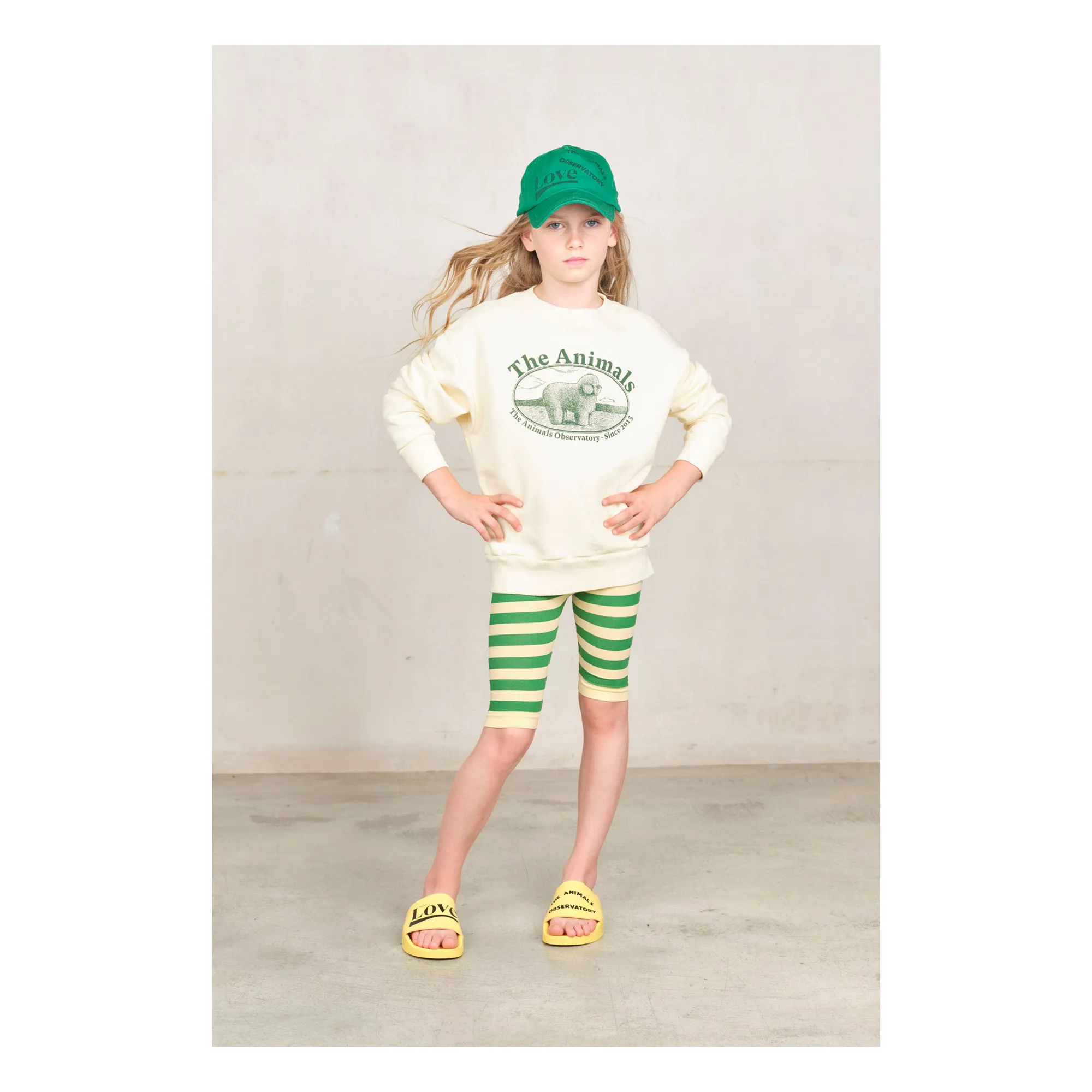 Sweat Bear The Animals | Ecru- Image produit n°1