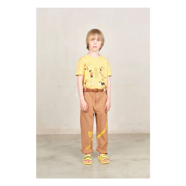 Rooster T-shirt | Yellow