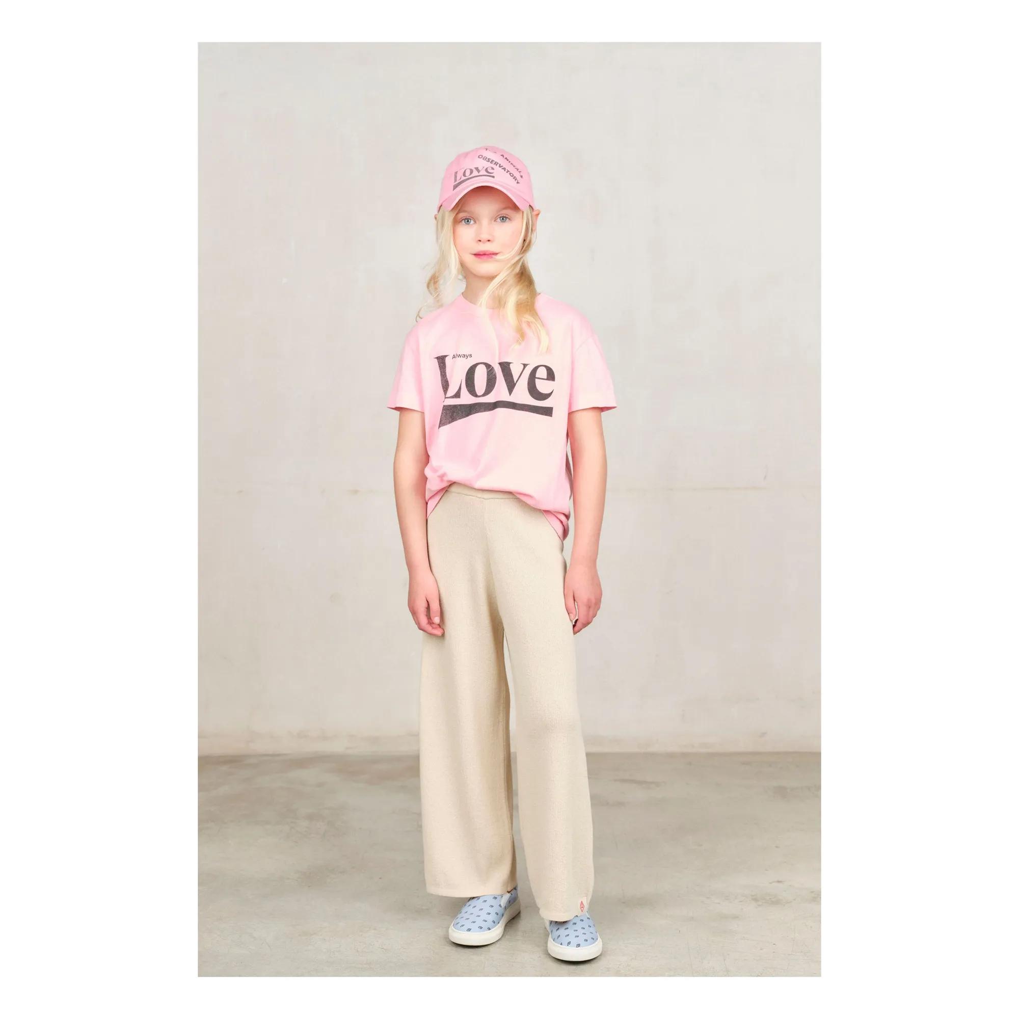 T-shirt Rooster Love | Rose- Image produit n°1
