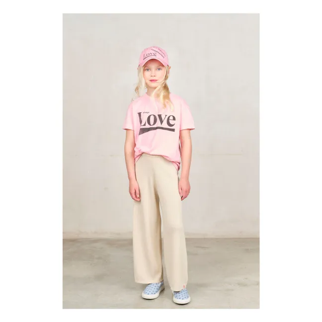 Rooster Love T-shirt | Pink