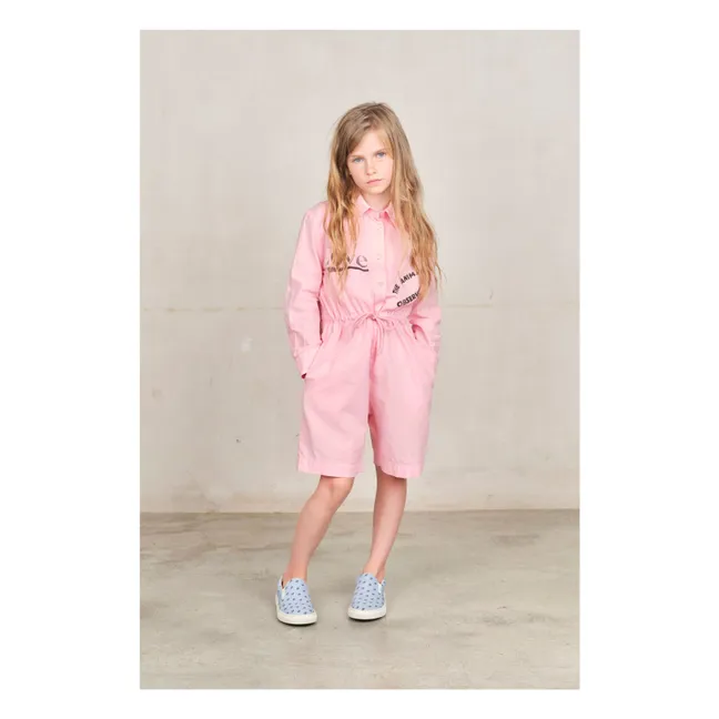 Squirrel Playsuit | Pink