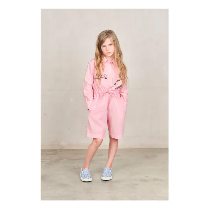 Squirrel Playsuit | Pink- Product image n°1