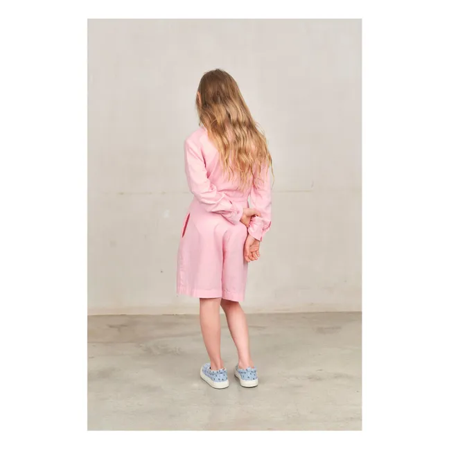 Squirrel Playsuit | Pink