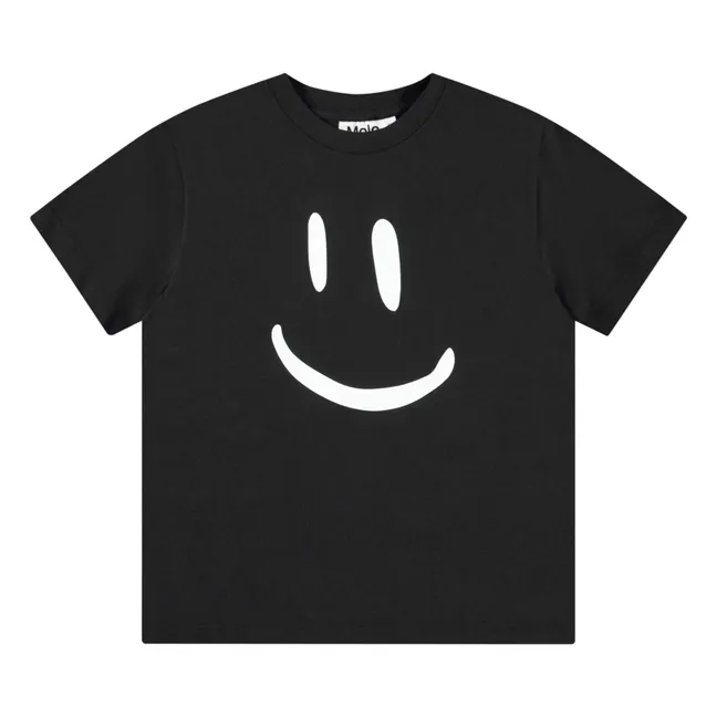 T-Shirt Roxo Bio-Baumwolle | Schwarz