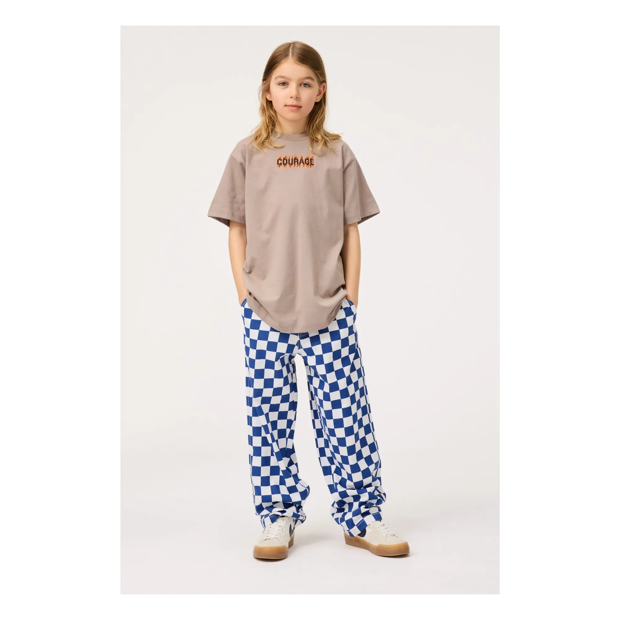 Pantalon Ataru Coton Bio | Bleu- Image produit n°1