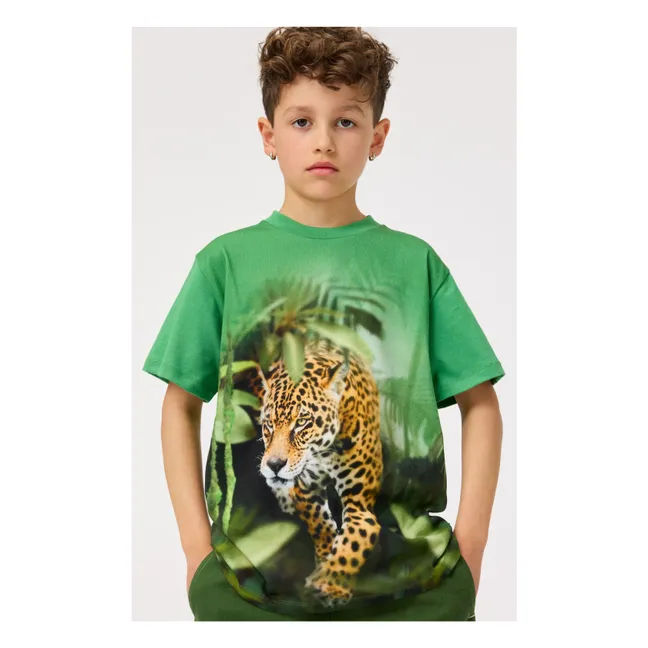 T-Shirt Riley Jaguars Bio-Baumwolle | Grün