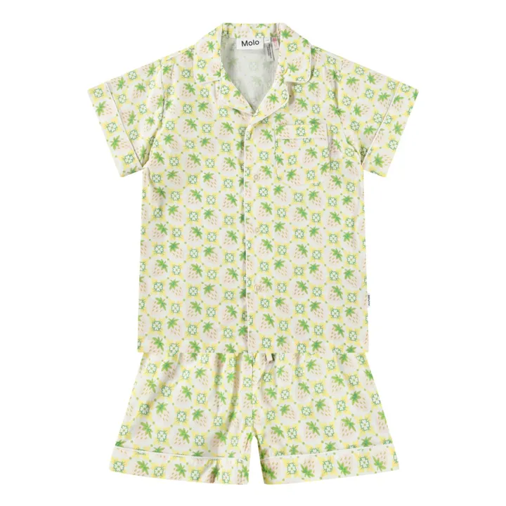 Pantaloncini Lexi in cotone organico | Ecru- Immagine del prodotto n°0