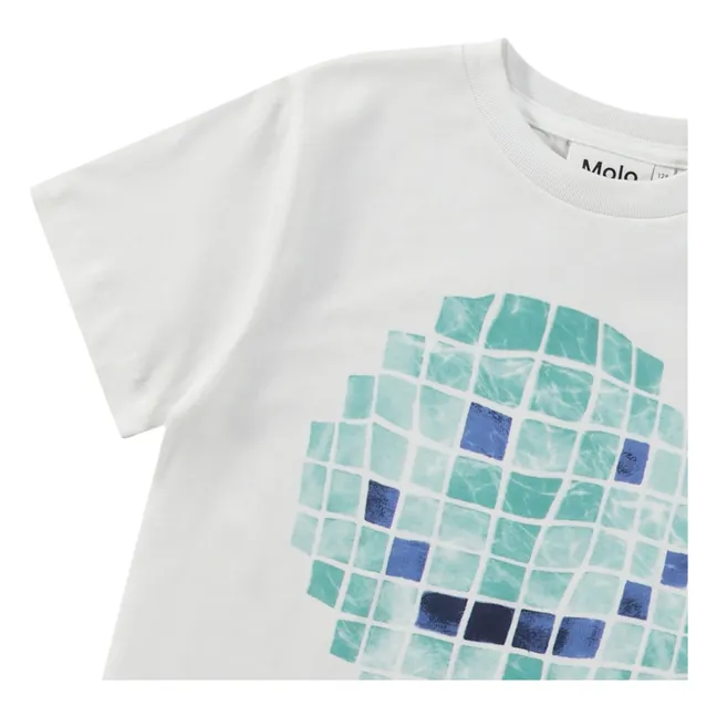 T-Shirt Rame Happy Bio-Baumwolle | Weiß