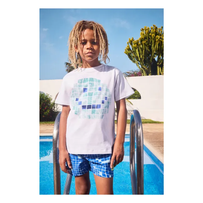 T-Shirt Rame Happy Bio-Baumwolle | Weiß