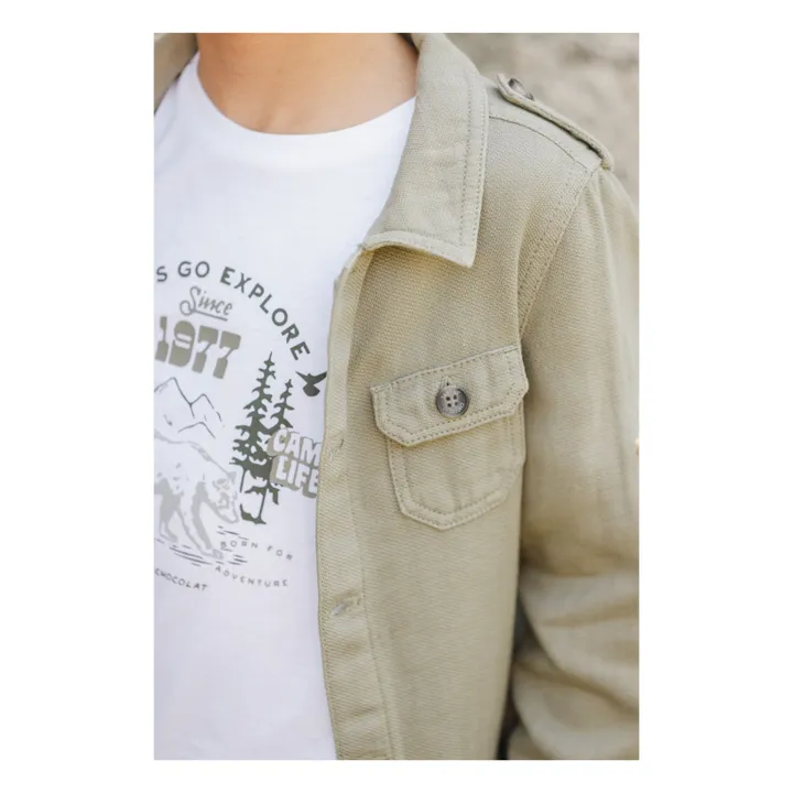T-shirt Camp | Blanc- Image produit n°2