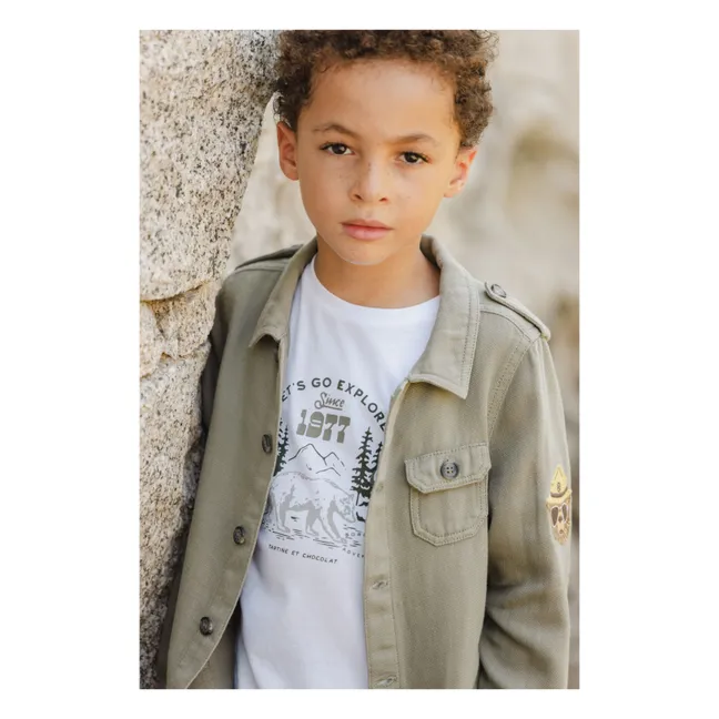 T-shirt Camp | Blanc