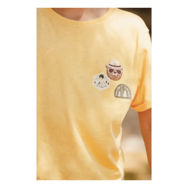 T-shirt Forêt | Jaune