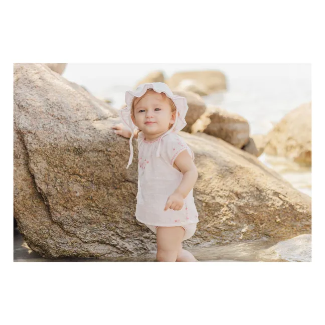 Blouse and Bloomer Set  | Pale Pink