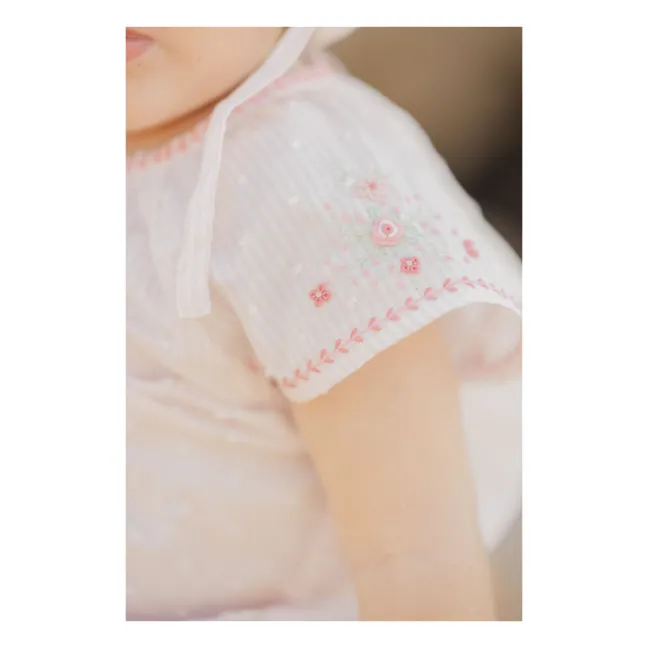 Blouse and Bloomer Set  | Pale Pink