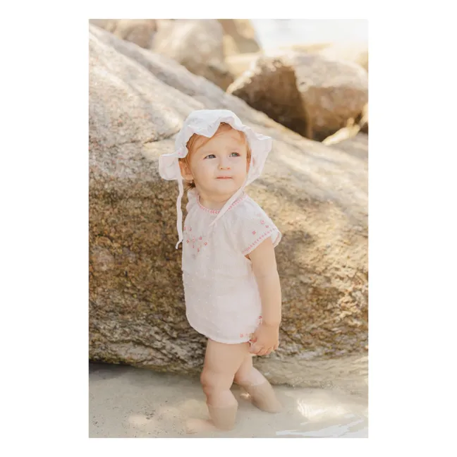 Blouse and Bloomer Set  | Pale Pink