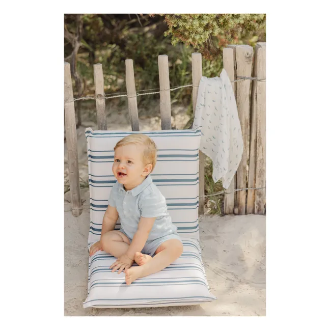 Terry Playsuit | Light Blue