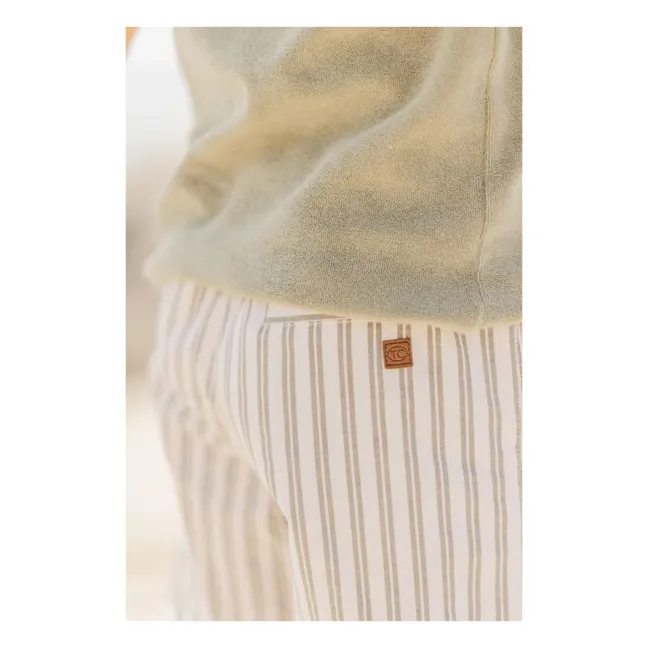 Short Rayé | Ecru