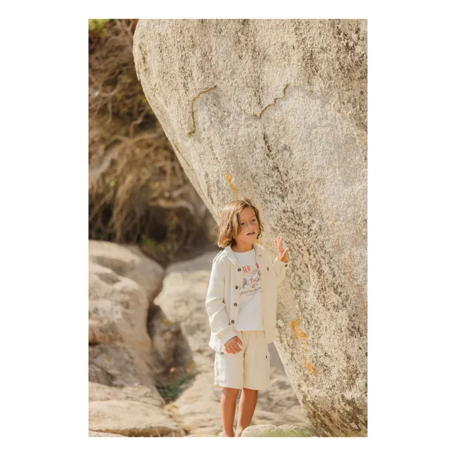 Pantaloncini con coulisse | Beige
