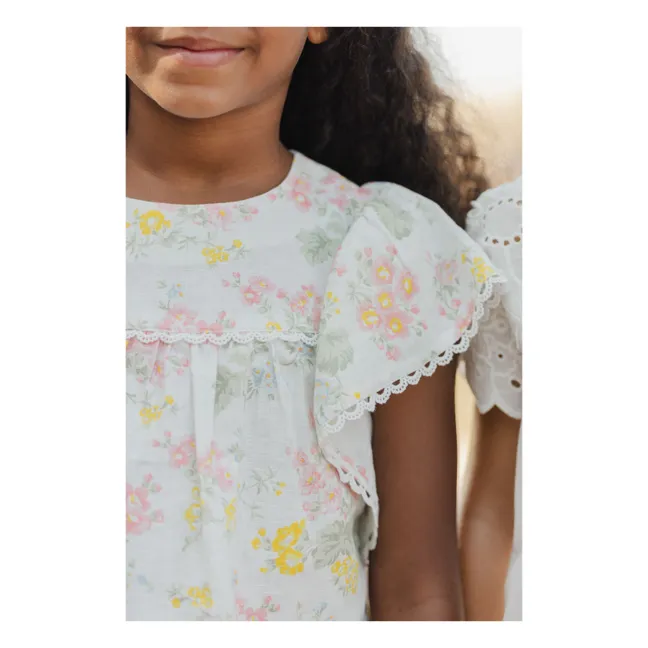 Blouse Volant | Ecru