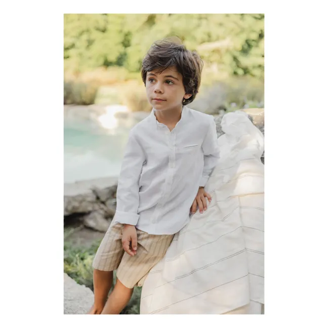 Camisa de lino | Blanco