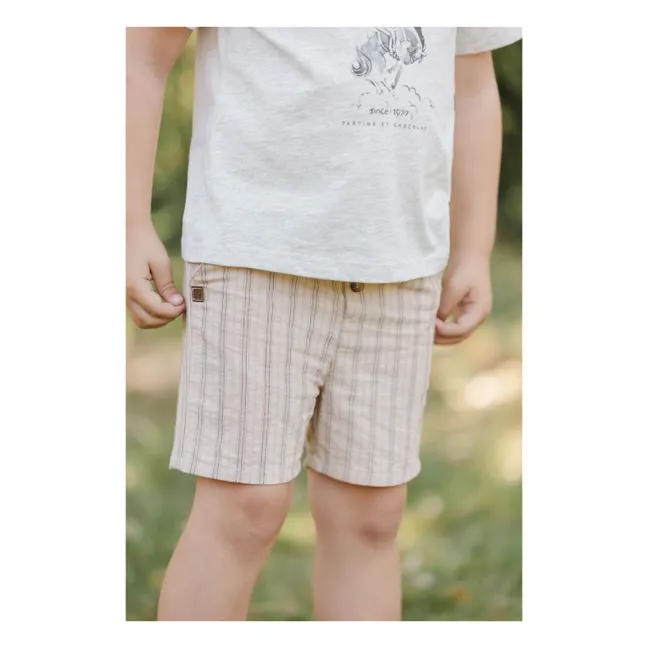 Camiseta Horse | Gris Jaspeado