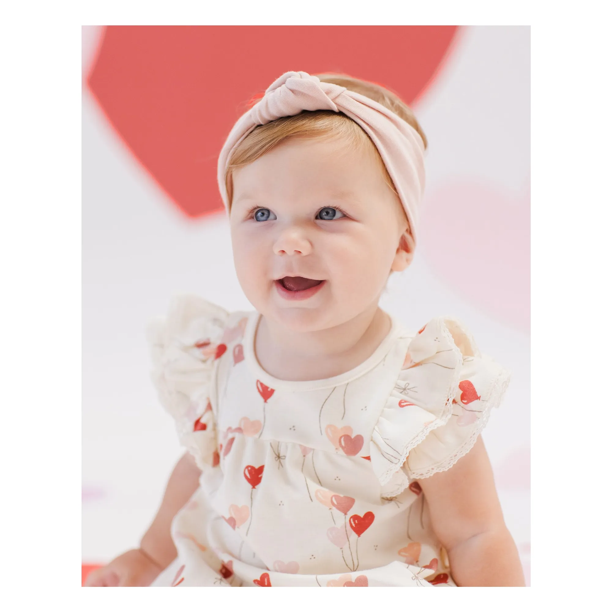 Robe Cœurs | Ivoire- Image produit n°5