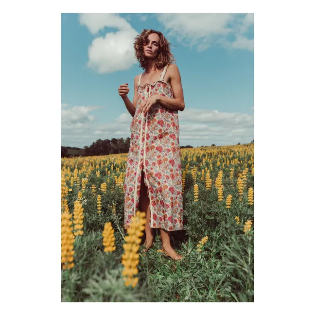 Exklusiv bei Louise Misha x Smallable - Kleid Guananina - Damenkollektion | Rosa
