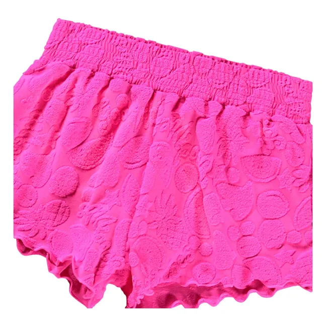Shorts Nicci Frottee | Fuchsie