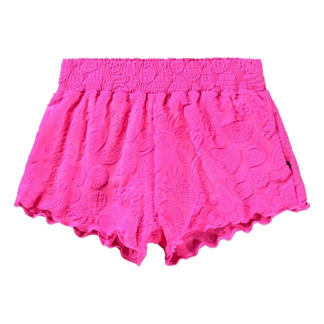 Shorts Nicci Frottee | Fuchsie