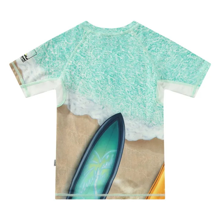 Neptune Surf Anti-UV T-Shirt aus recycelten Fasern | Hellblau- Produktbild Nr. 2