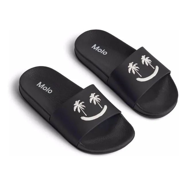 Sandalias Zhappy | Negro