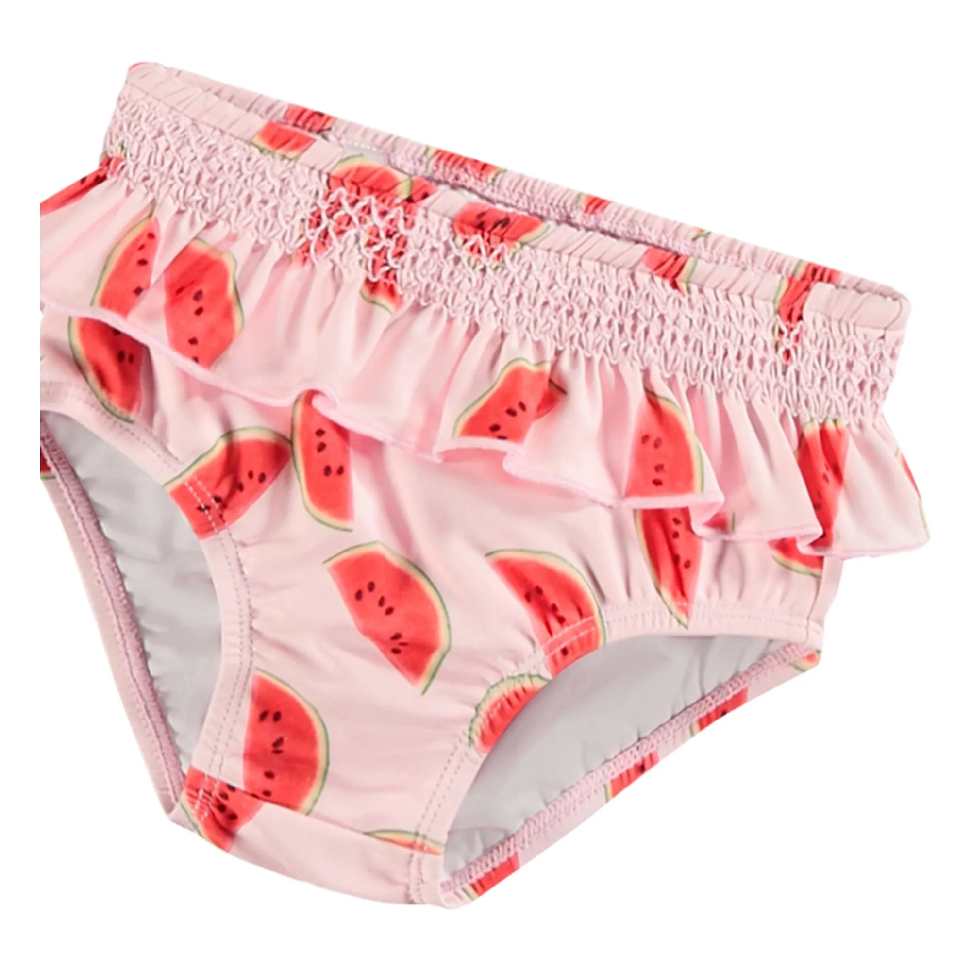 Culotte de Bain Neena Pastèque Fibres Recyclées | Rose- Image produit n°2