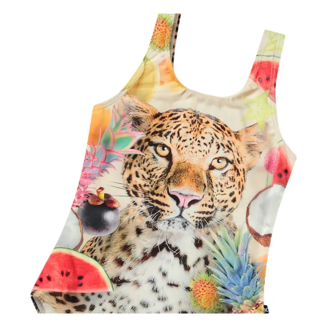Nika Fruity Leo Badeanzug aus recycelten Fasern | Cremefarben