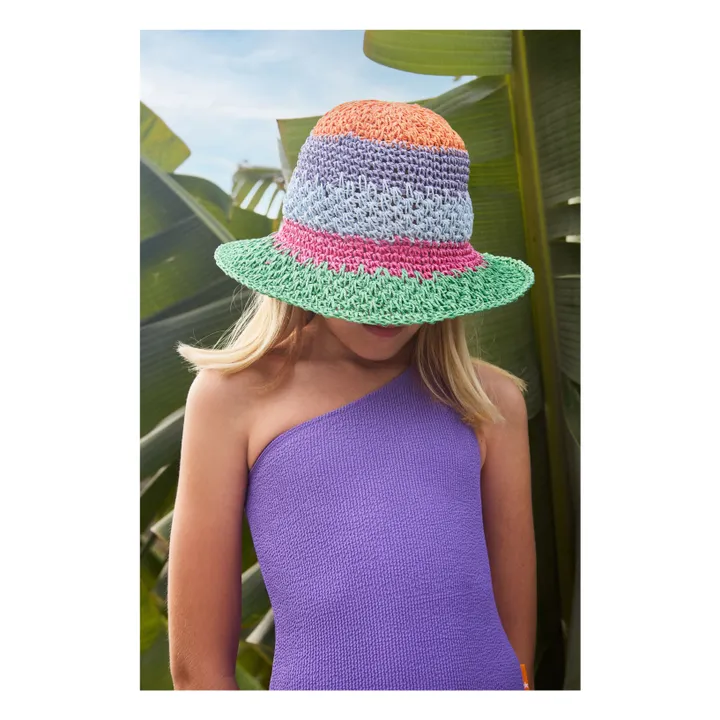 Maillot de Bain Nai Solid Fibres Recyclées | Violet- Image produit n°2
